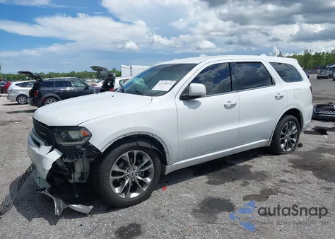 2019 Dodge Durango Gt Plus Rwd from USA, damaged, VIN 1C4RDHDG4KC675918